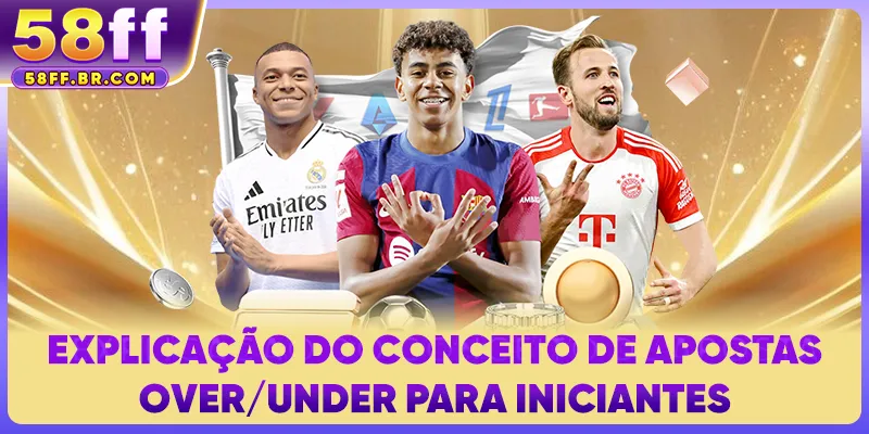 Explicação do conceito de apostas Over/Under para iniciantes